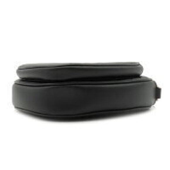 Gucci Interlocking GG Heart Shoulder Bag Black Leather - Picture 3 of 13